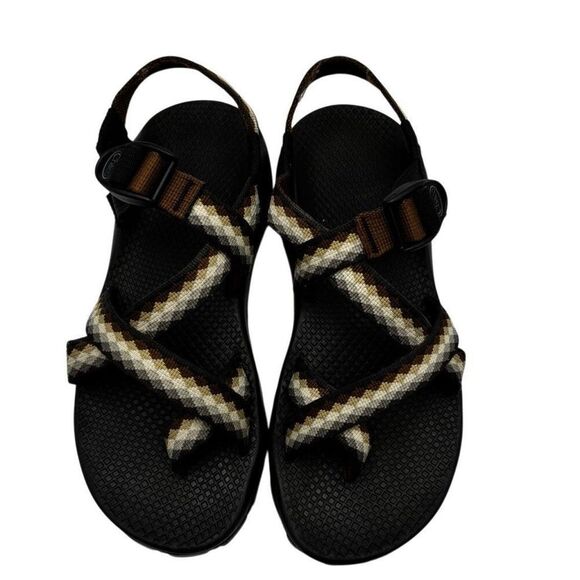Chaco Z/2 Unaweep Hiking Sandals Brown Cream Size Women’s Size 8 - Picture 1 of 9